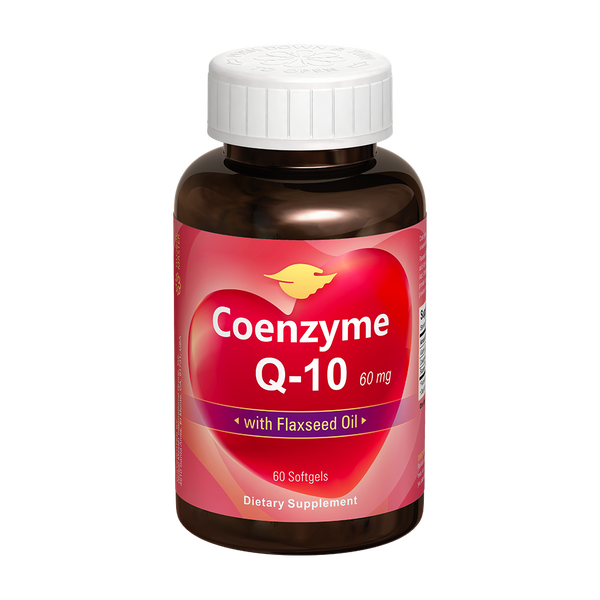 Coenzyme Q-10 60mg with Flaxseed